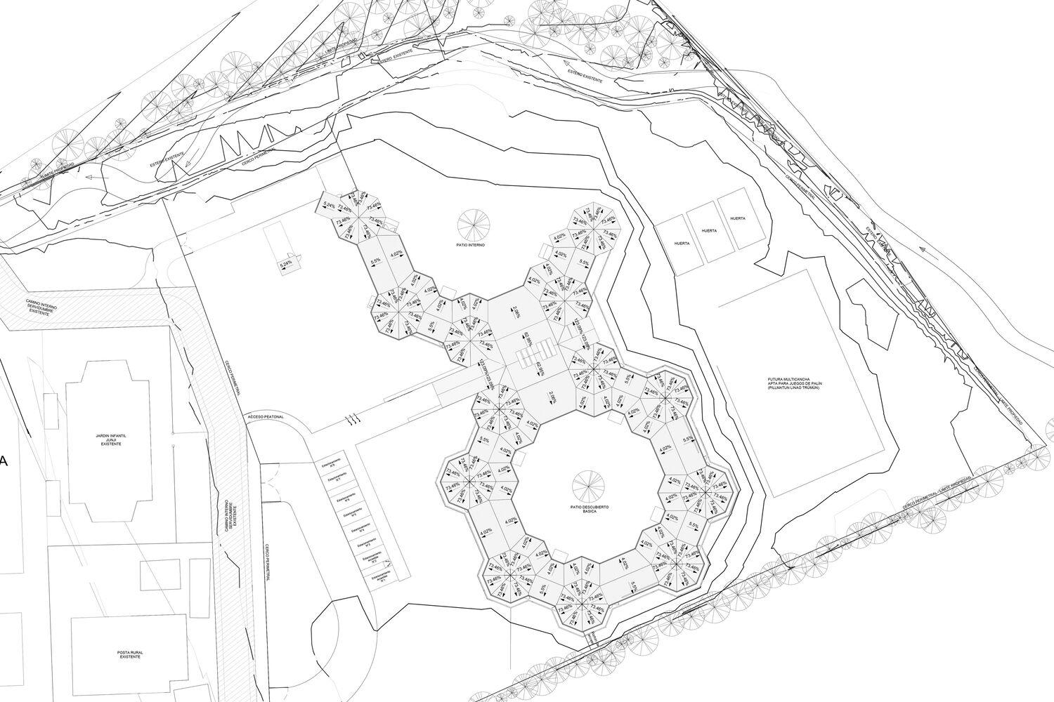 拉皮耶德拉学校丨智利丨Correa 3 Arquitectos-2
