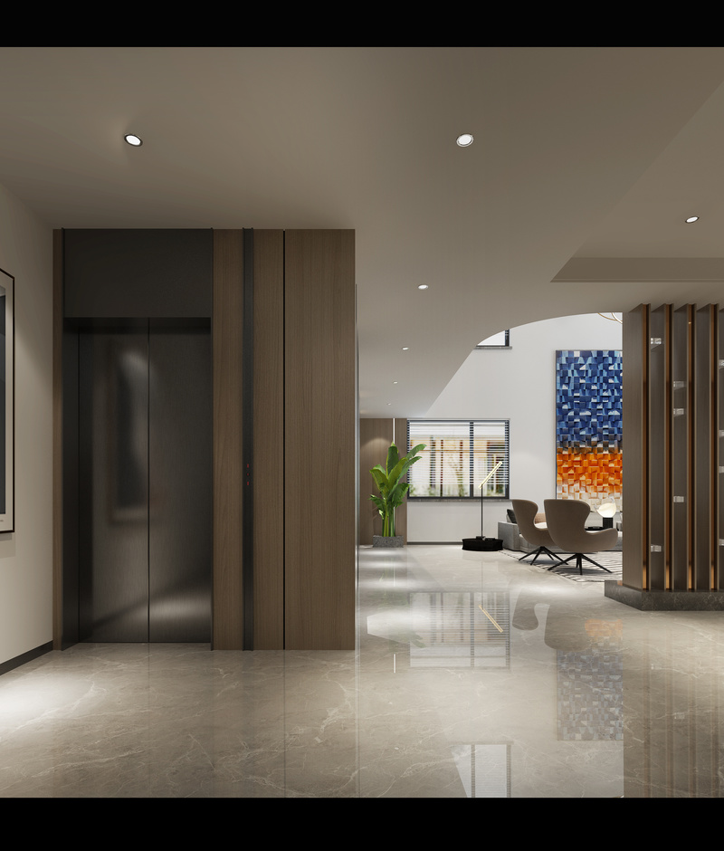 400平现代私宅别墅-8