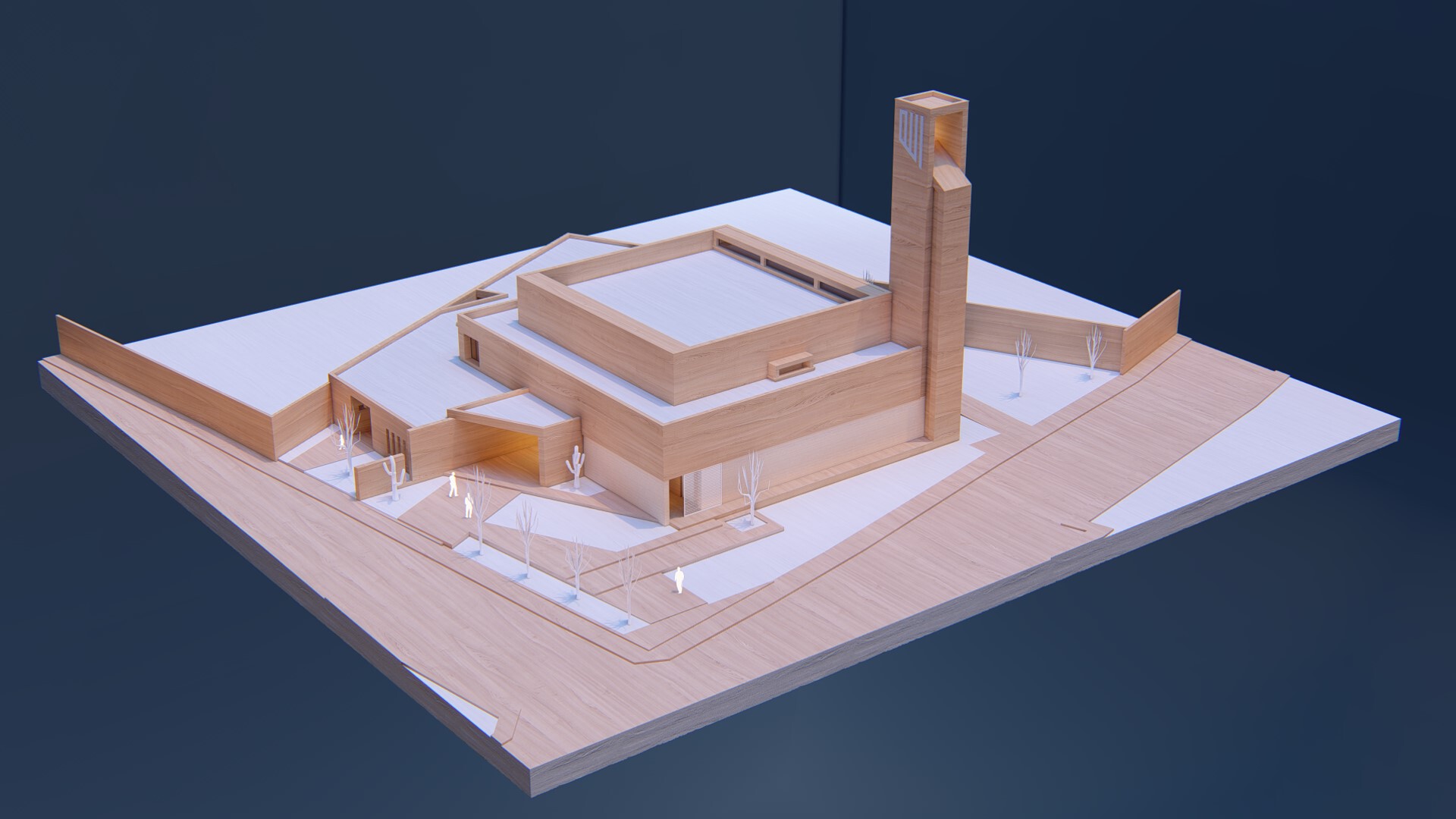 突尼斯 AlTasamoh 清真寺设计-30