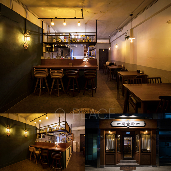 韩式小酒馆"复古风情"打造低成本高逼格空间-1