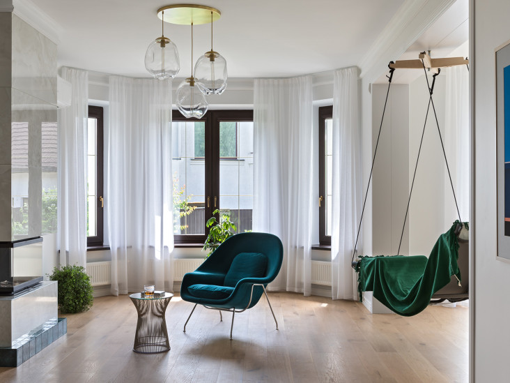 Елена Зуфарова: красивый дом в Подмосковье-23