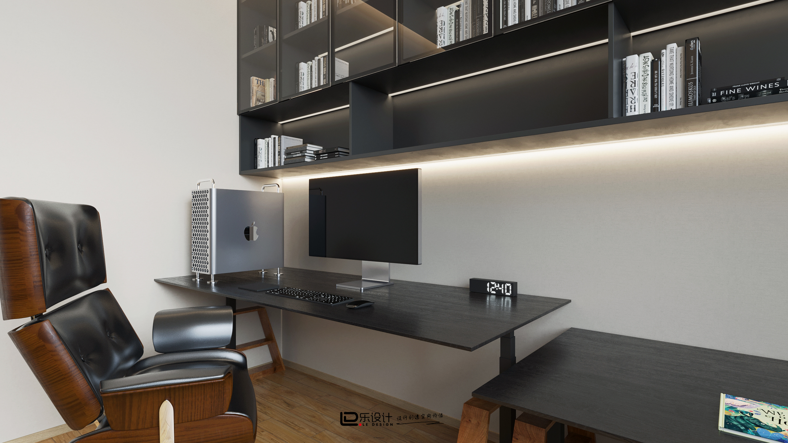 皓玉府美式极简居住空间设计丨中国杭州丨LD 设计-68