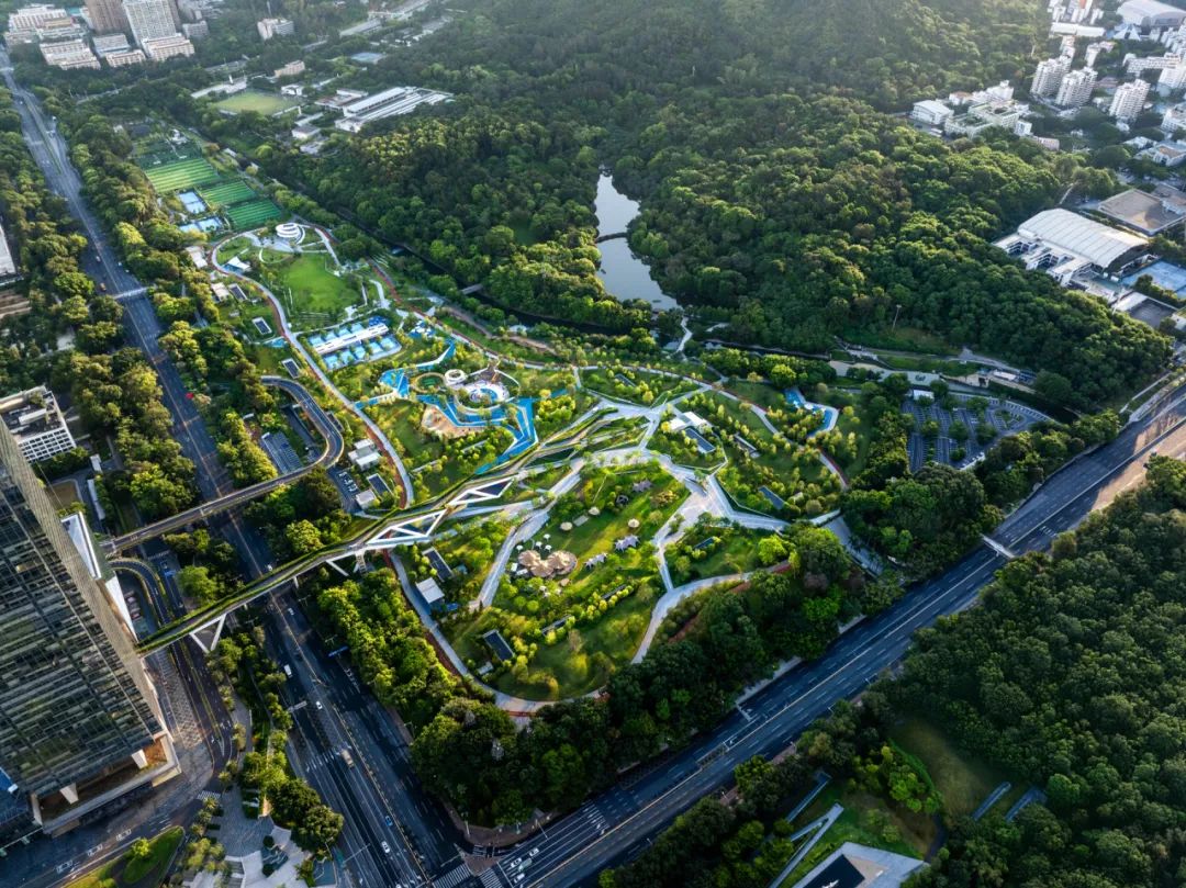 摩天都市中的绿色脉搏 | 深圳笔架山体育公园-3