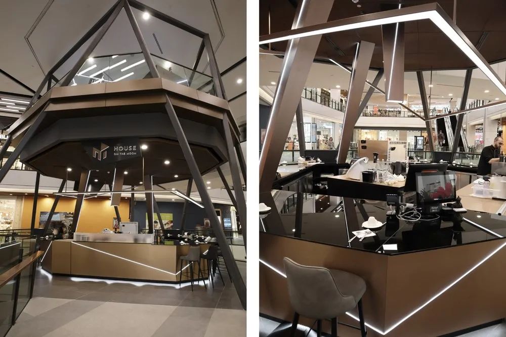 宇宙碎片中的甜品店——新加坡 HOUSE ON THE MOON 设计亮点-8