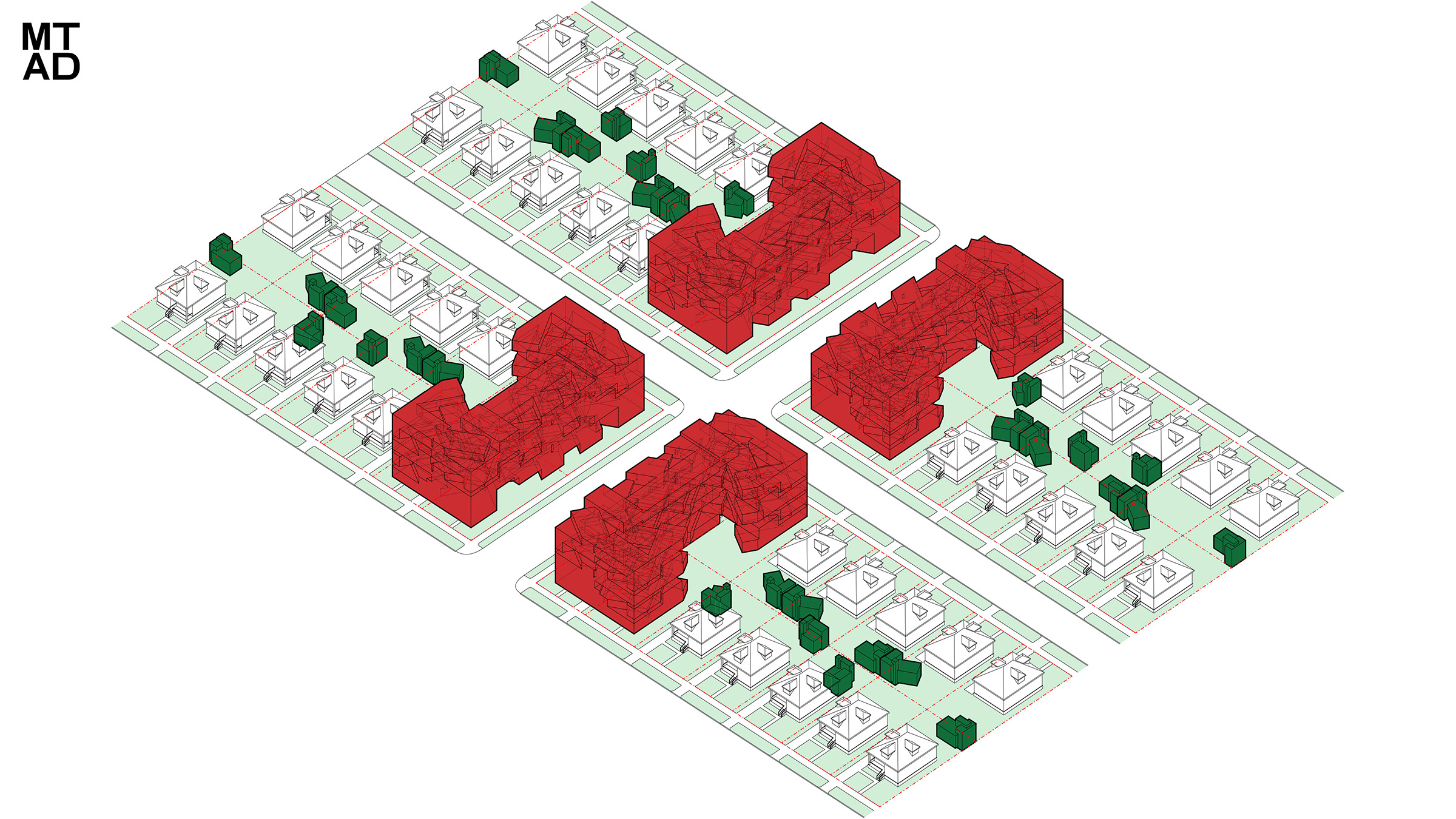 西雅图未来森林社区 | 密度、邻接与交流的探索-19