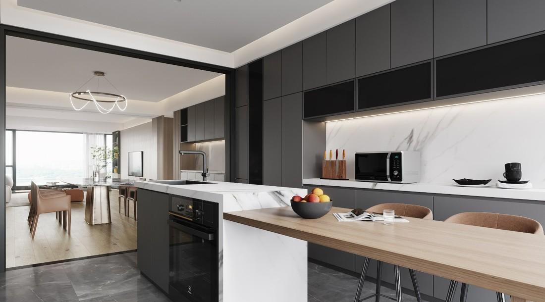 
申然设计 | 顺德万科水晶城220平私宅 -11