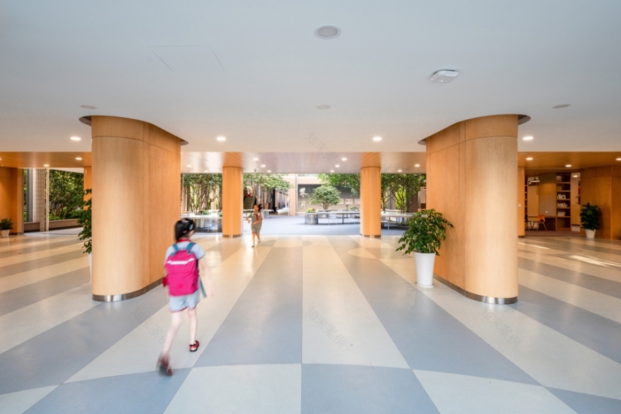 上海市实验学校中心庭院改造丨大观(上海大观景观设计有限公司)-36