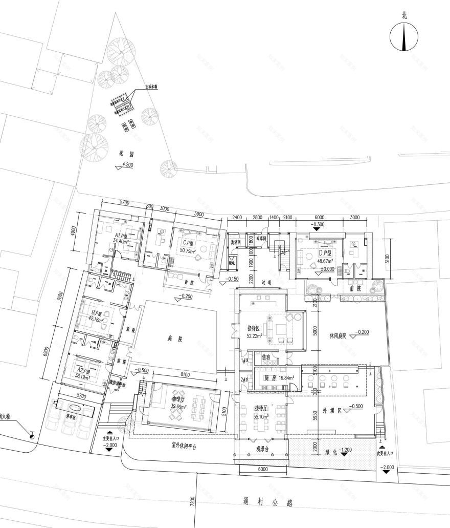 茶马道拉市海丽世山居丨中国丽江丨尤磊工作室-61