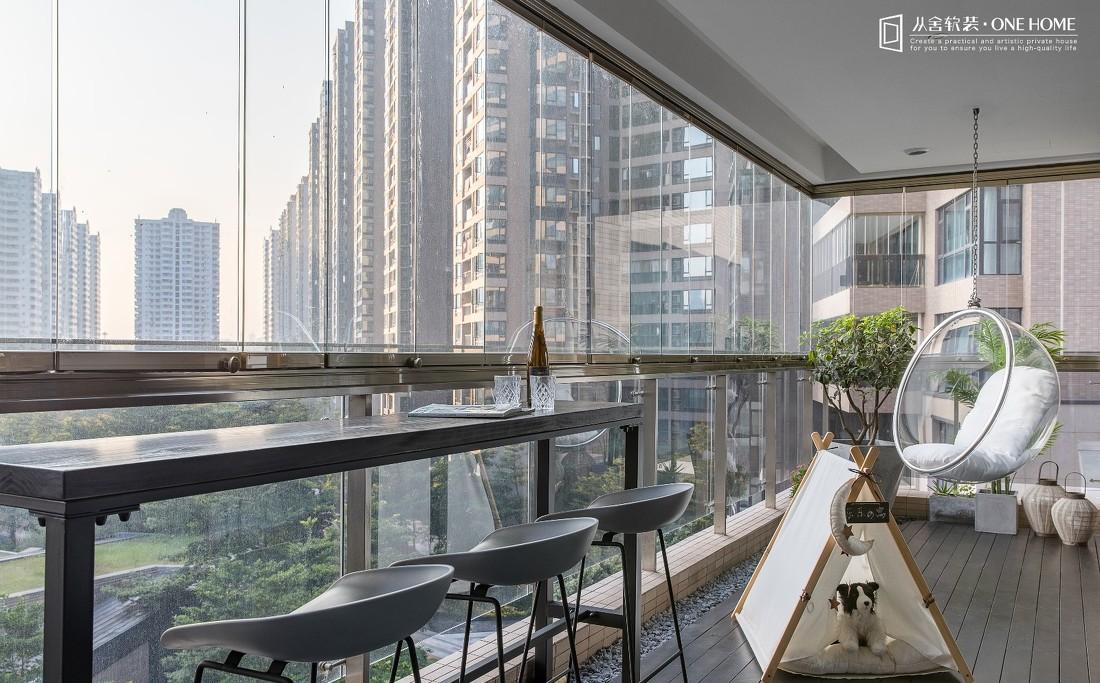 广州时代外滩 268㎡精装房软装改造 | 简约与艺术的完美融合-26