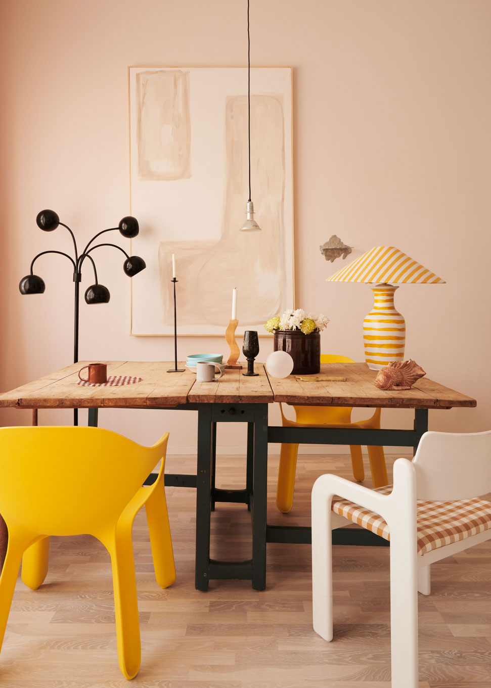 林妮雅·萨尔门 | 大胆用色，打破常规的室内设计新作-10