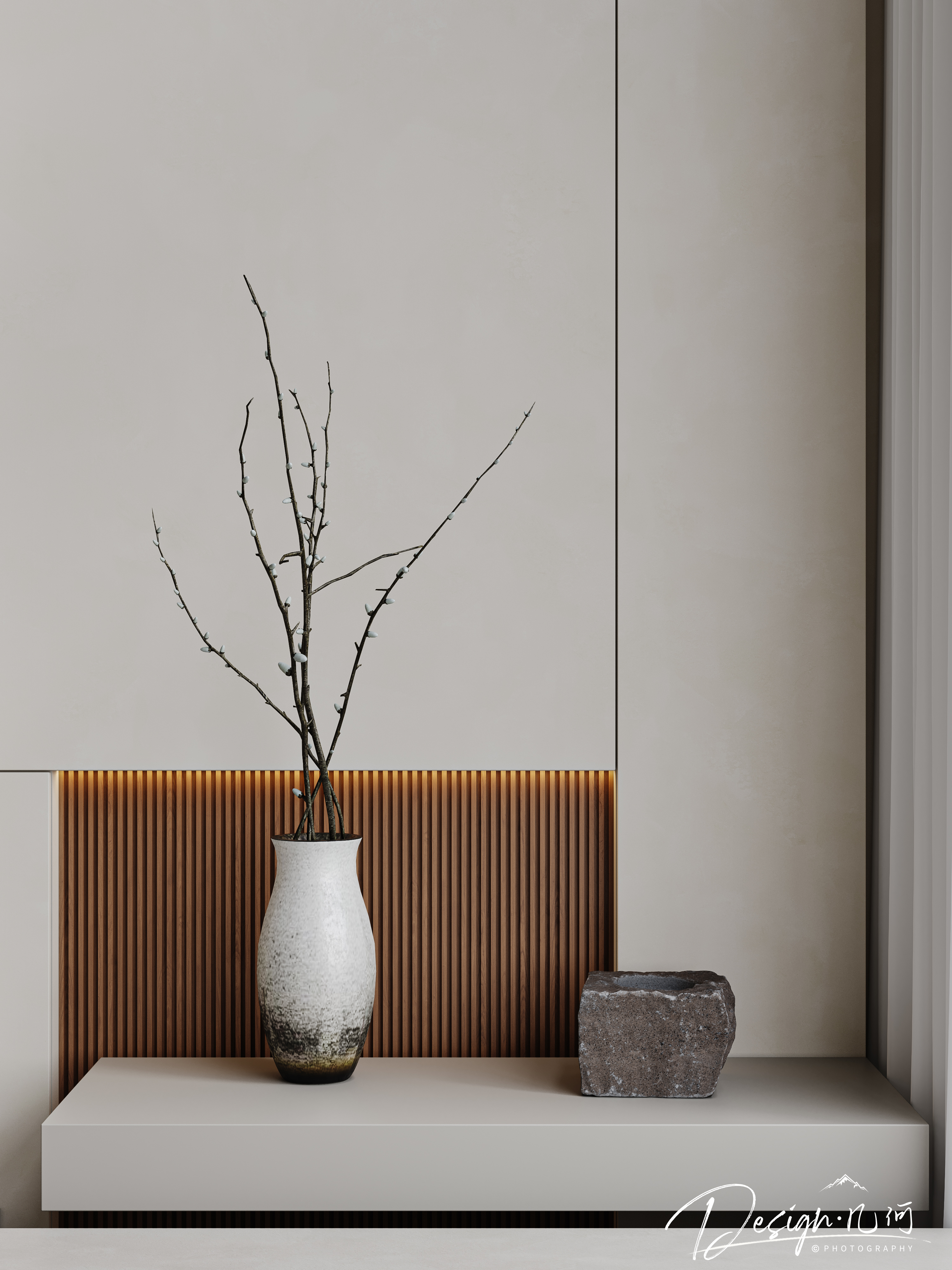 几何空间视觉表现 | 天玺湾中古风客餐厅（日景篇）-20