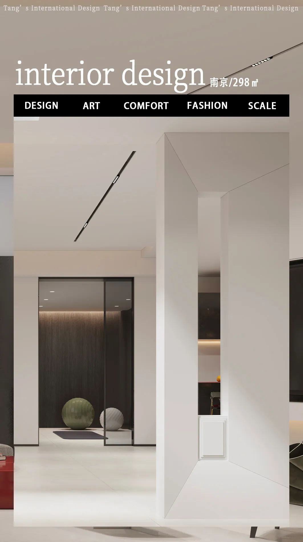 南京桃花园著 298㎡现代简约风别墅设计丨中国南京丨堂杰国际设计-2