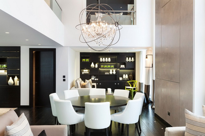 伦敦豪华公寓丨英国伦敦丨Kelly Hoppen Interiors-9