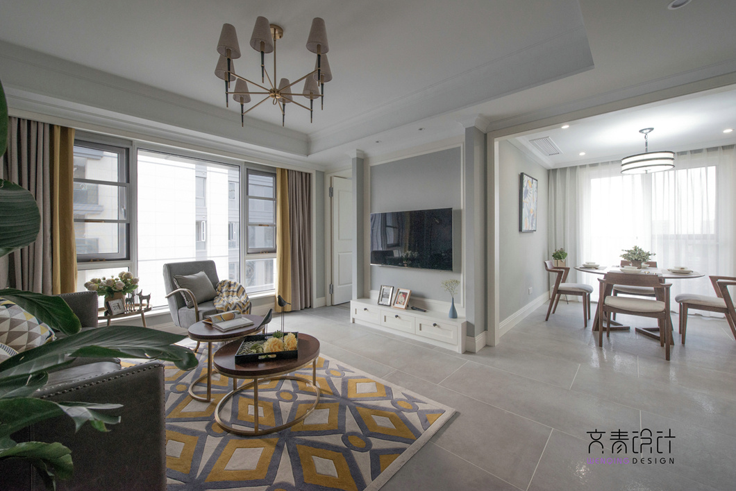 杭州紫金府 135㎡北欧混搭美式设计,温馨舒适梦想之家-24