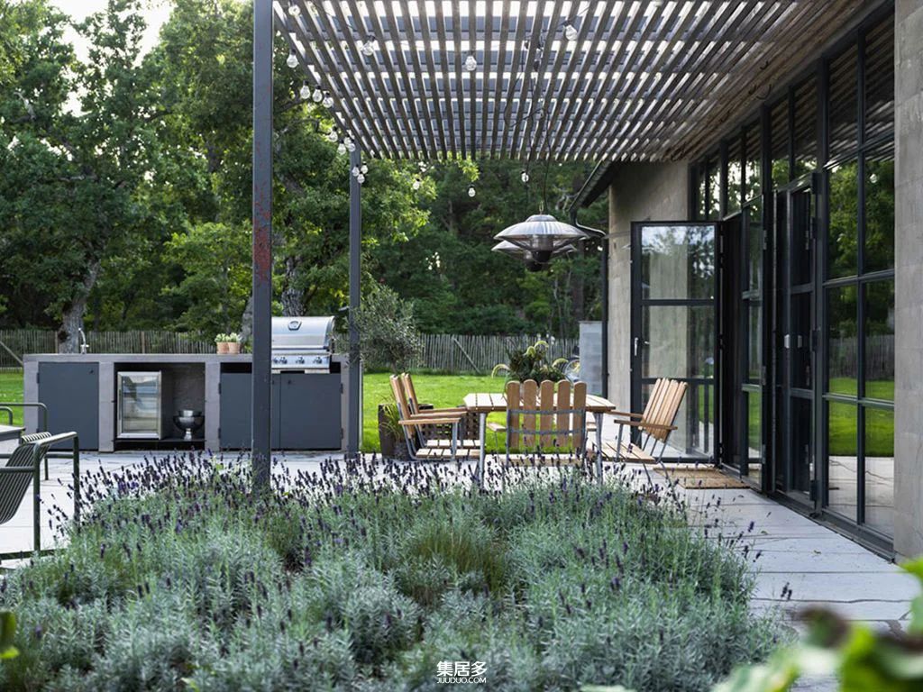 瑞典现代时尚谷仓式乡村小别墅-22