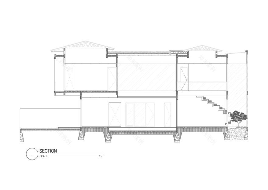 印度尼西亚 RR 住宅设计 | 自然光与建筑元素完美互动-30