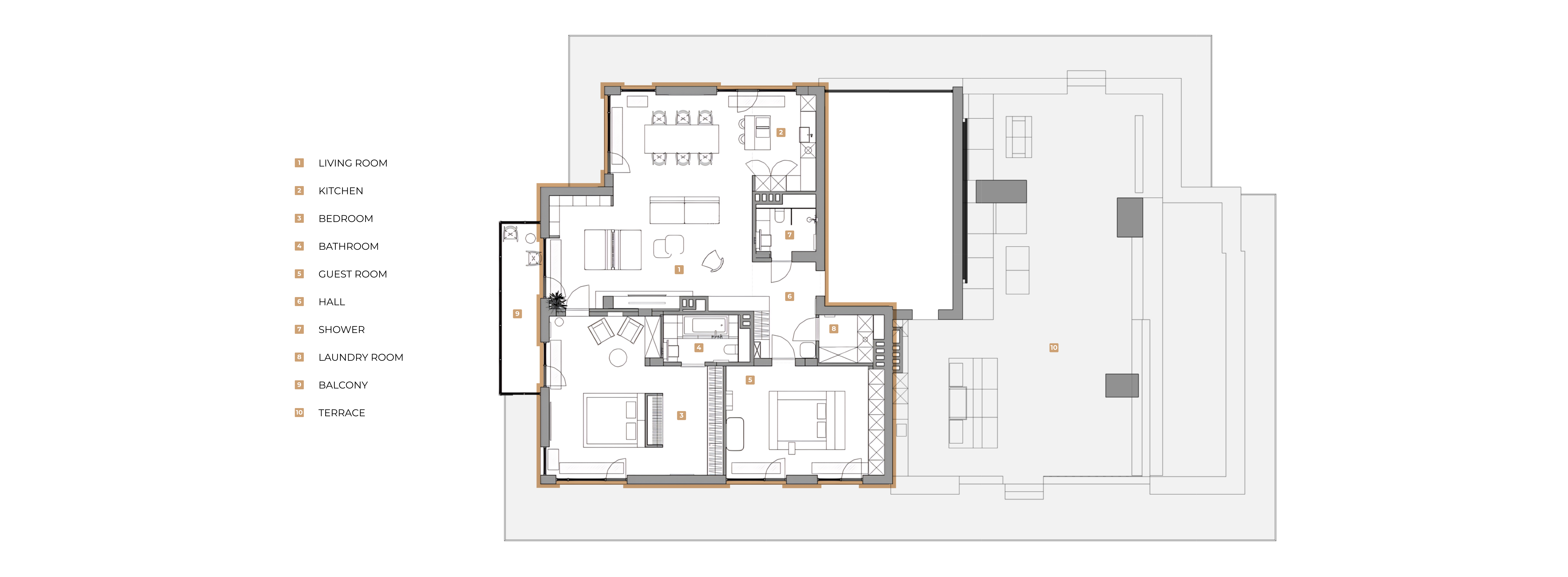 复式顶层公寓 丨白俄罗斯明斯克丨ZROBIM architects-12