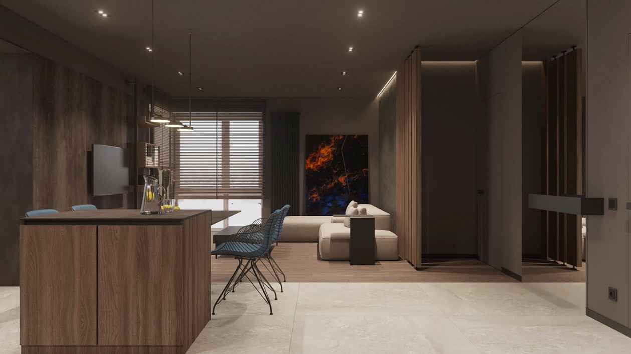 60㎡小空间设计 当代生活的优雅美学-6