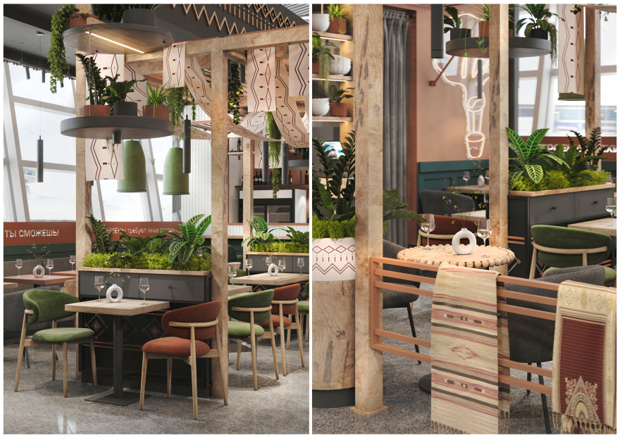 РЕСТОРАН АДЖАРУЛИ(Аджарули餐厅)丨俄罗斯莫斯科丨Muravina Anna,Sazonova Elena-11