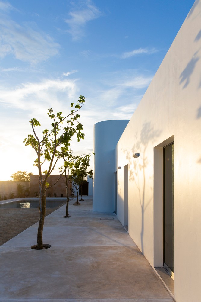 墨西哥 House O + I | 开放空间与光影游戏的住宅设计-20