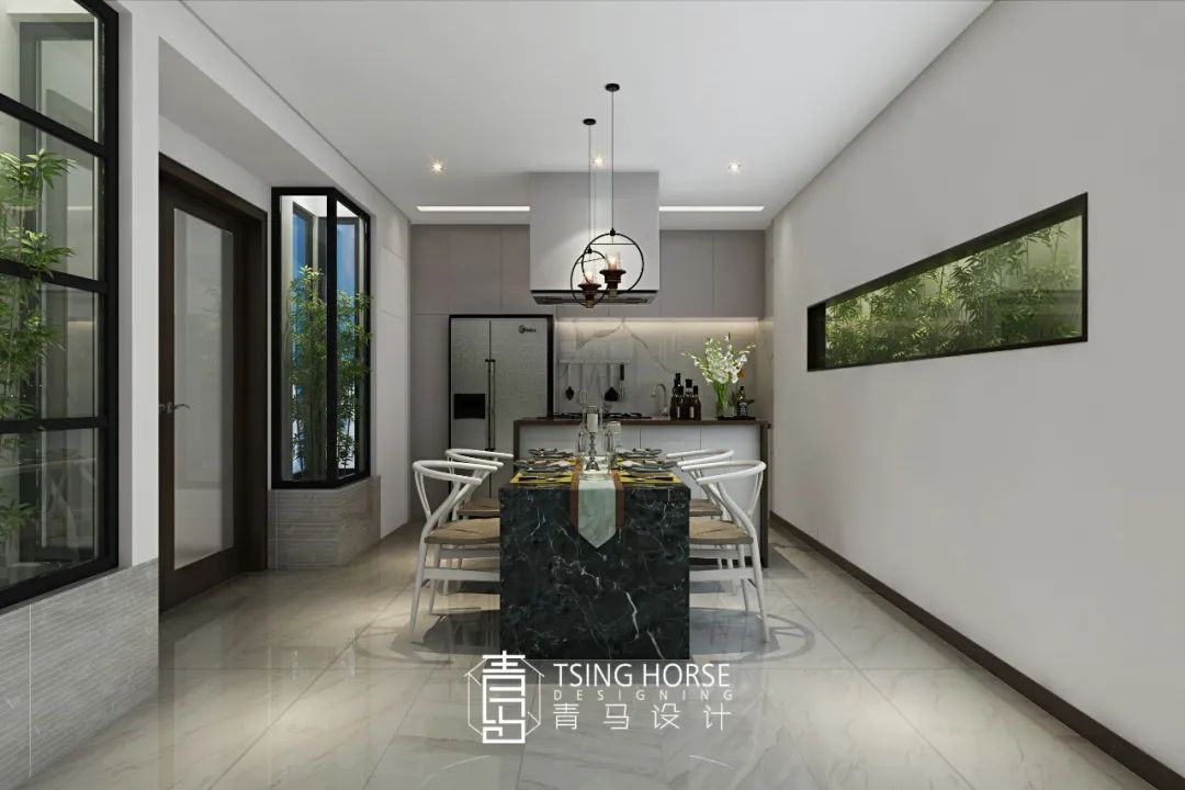 青马设计 | 400㎡东方雅韵别墅 自然与艺术的共生-110