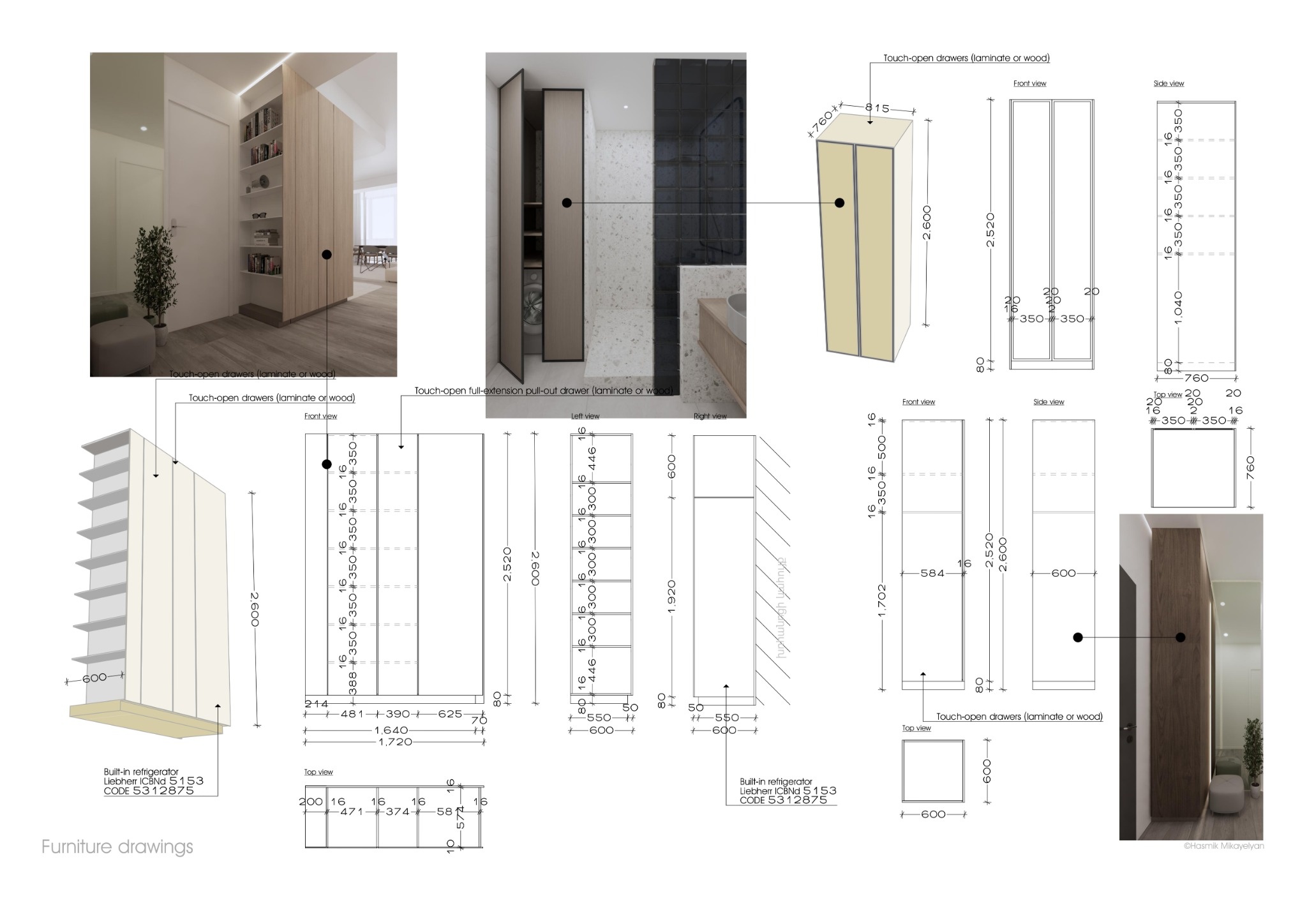 Modern Apartment Interior Design Technical Docs-15