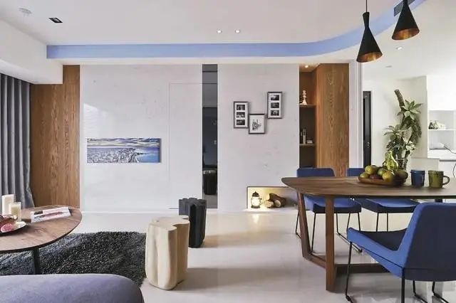 客厅吊顶六大设计，提升空间格调-26