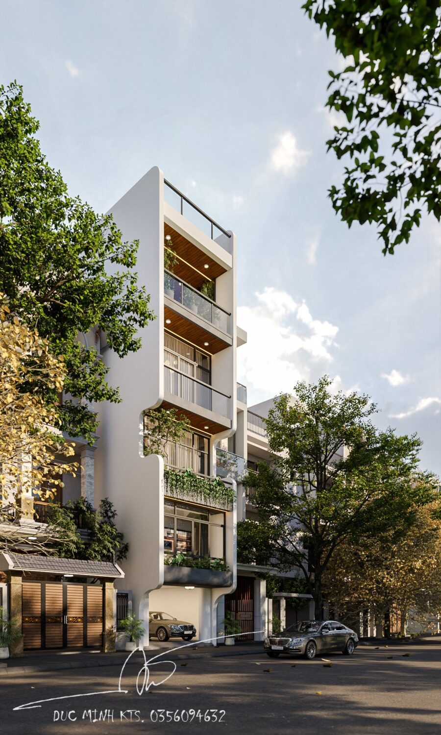 免费的SketchUp房屋外部模型丨Do Duc Minh-2