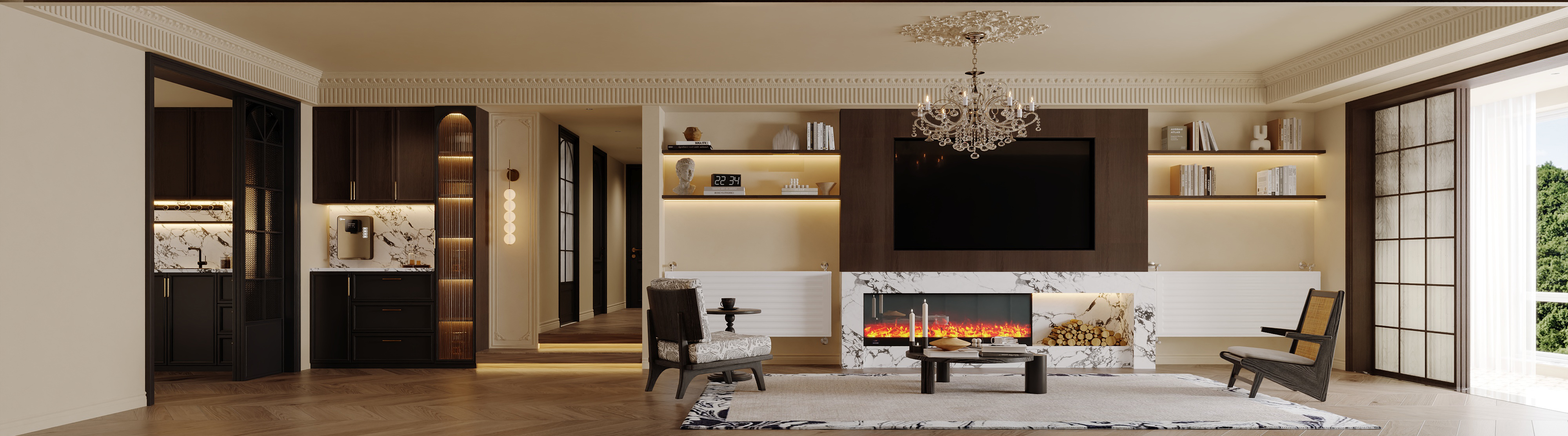 法式中古风住宅设计-13