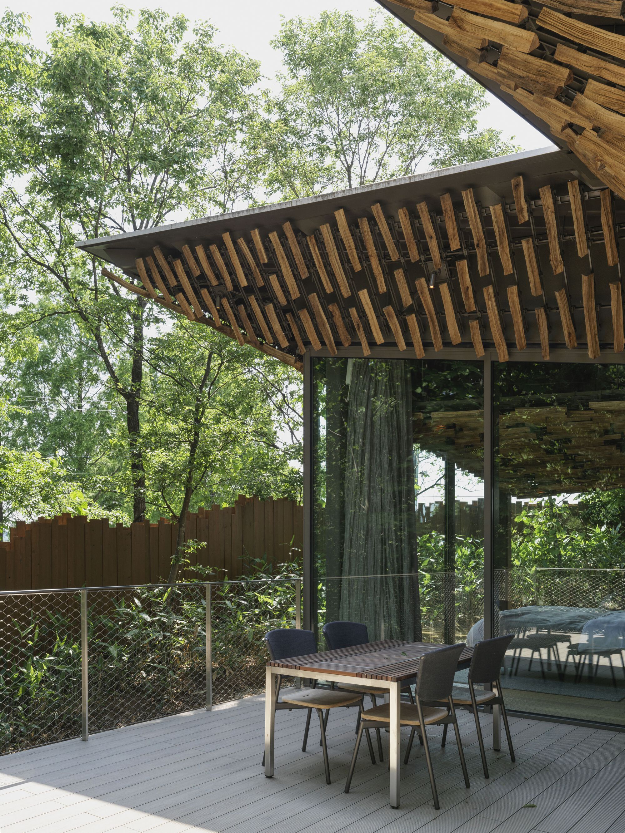 Snowpeak Field Suite 水疗中心总部丨日本丨Kengo Kuma & Associates-31