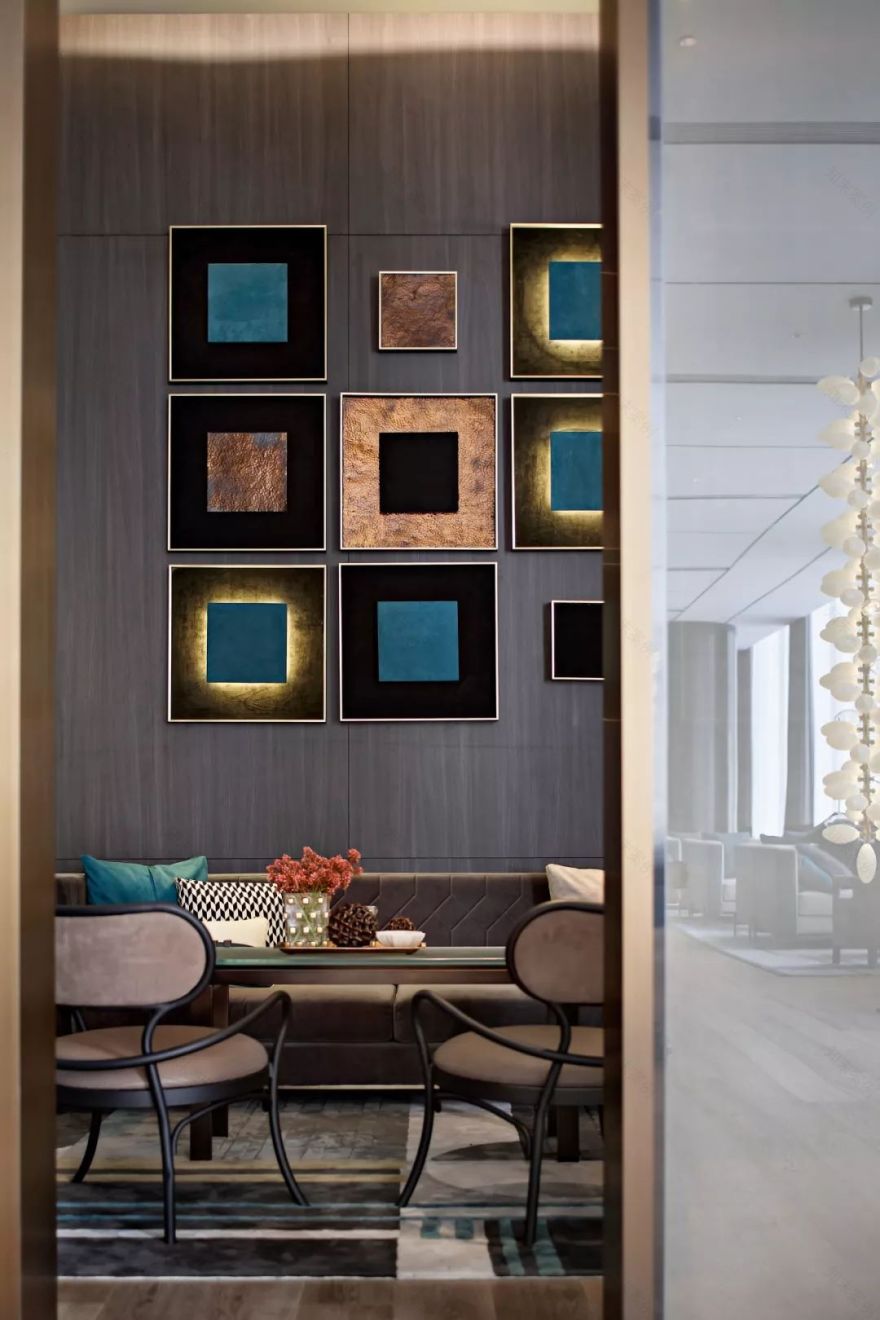 西安万科翡翠国宾营销中心 | 现代优雅的 New Art Deco 空间-32