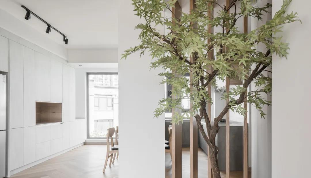 《赫设计》还原诗意生活 | 自然元素融入宽敞大两居-12