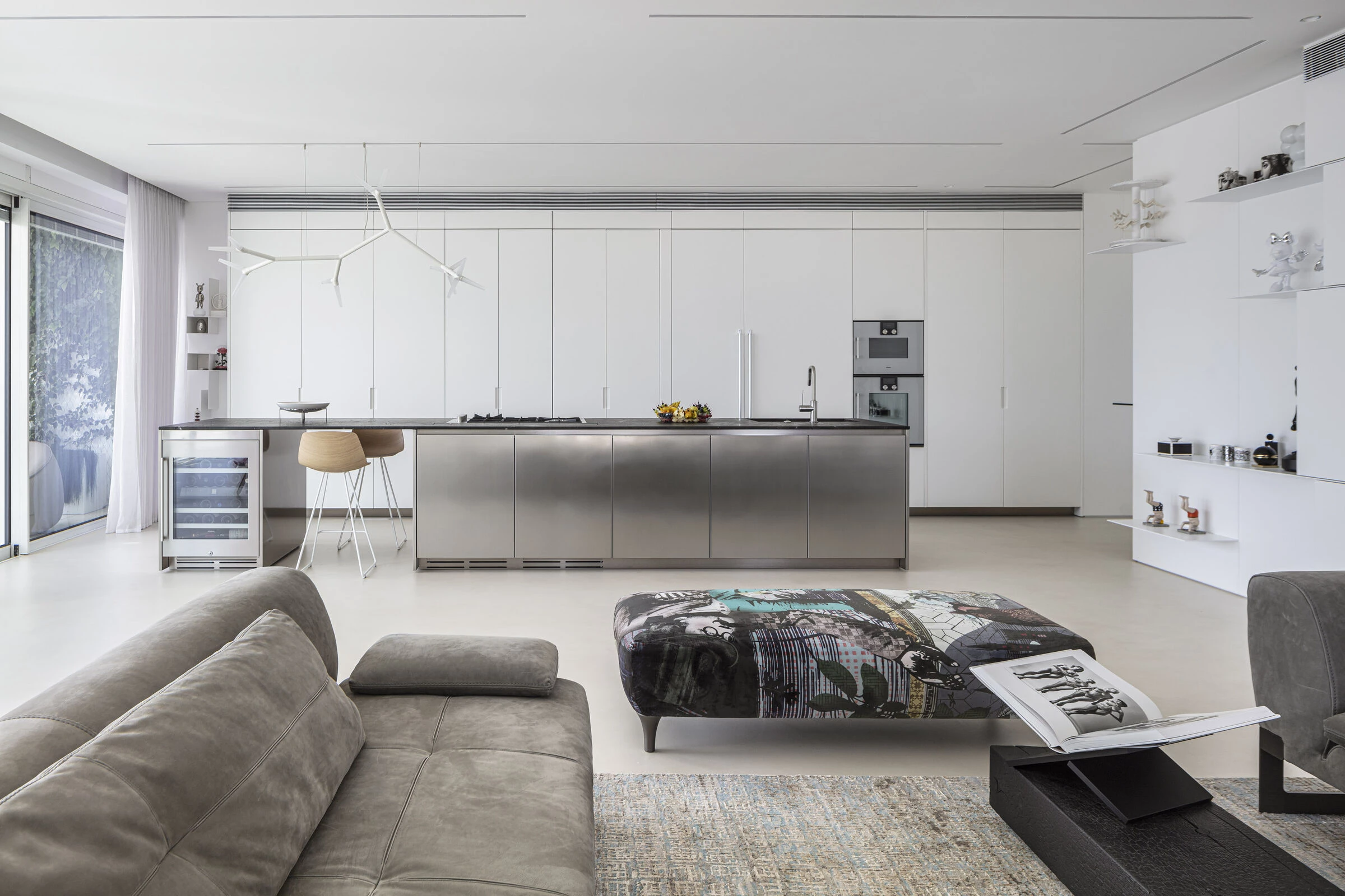 特拉维夫艺术收藏家公寓丨以色列特拉维夫丨Raz Melamed-36