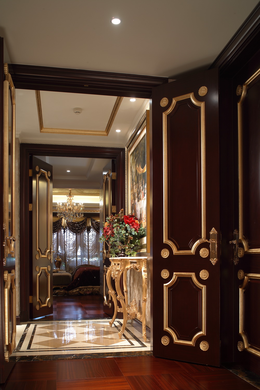 泉州浦西万达公馆 豪华欧式样板房-13