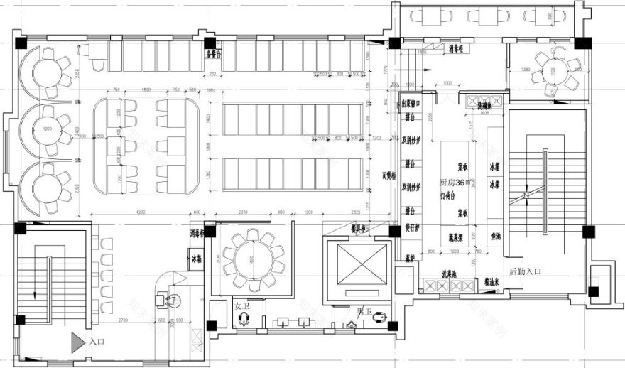 故宫红遇见现代橙,“椒兰殿”湘菜餐厅的视觉盛宴-4