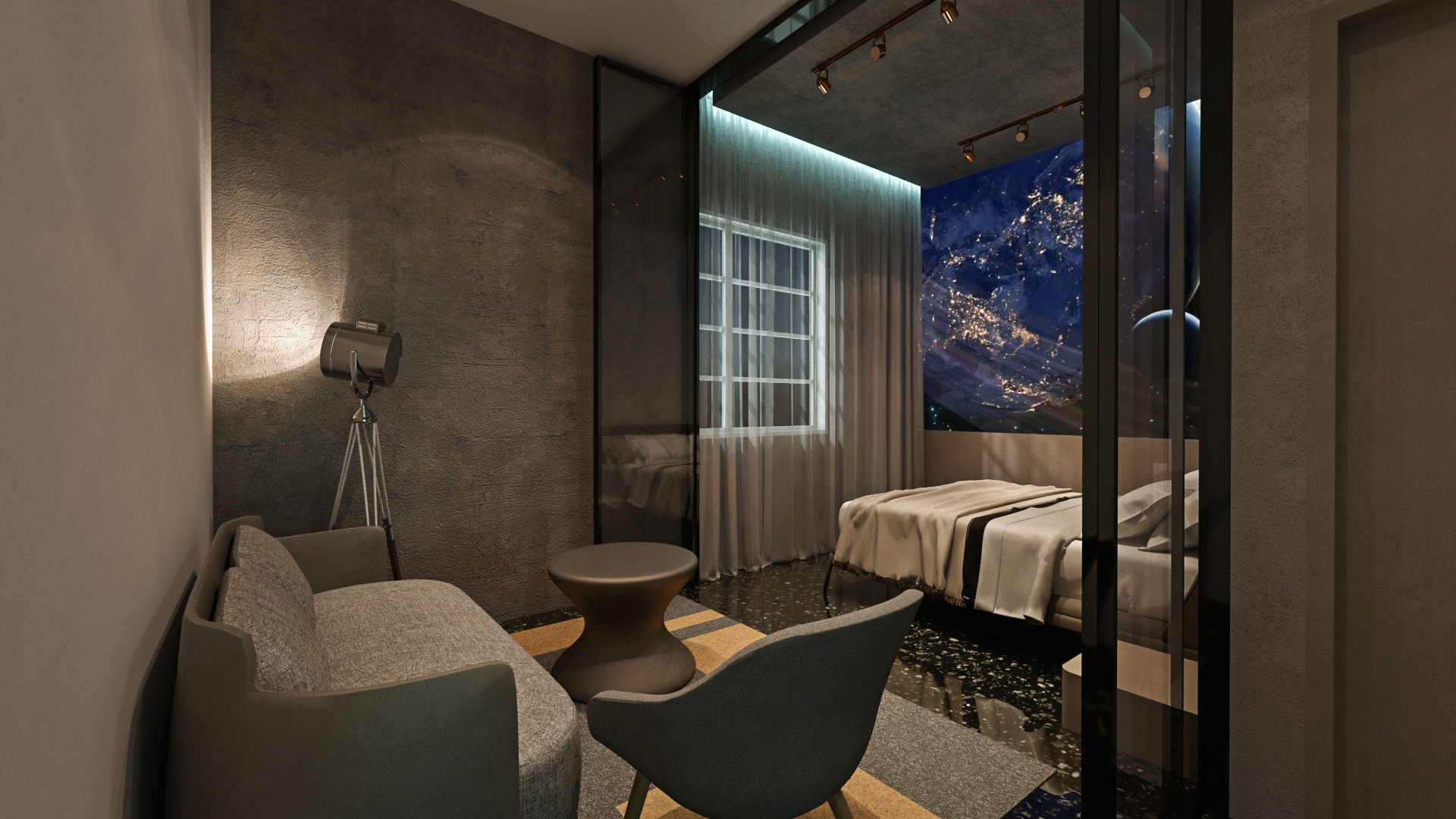 起居空间设计丨马来西亚吉隆坡丨NASA-28