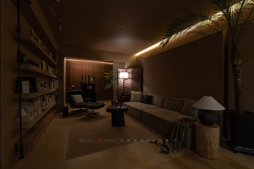 日落而息·咖啡烈酒奶油,华灯初上浪漫如至 · 白菜适家空间设计-32