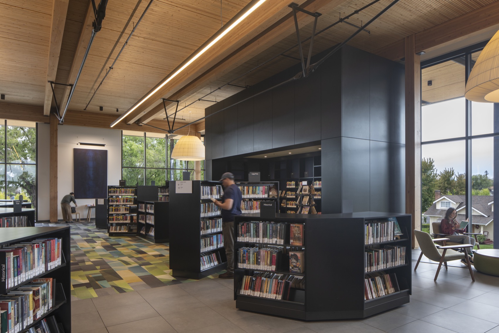 俄勒冈新图书馆丨美国俄勒冈-31