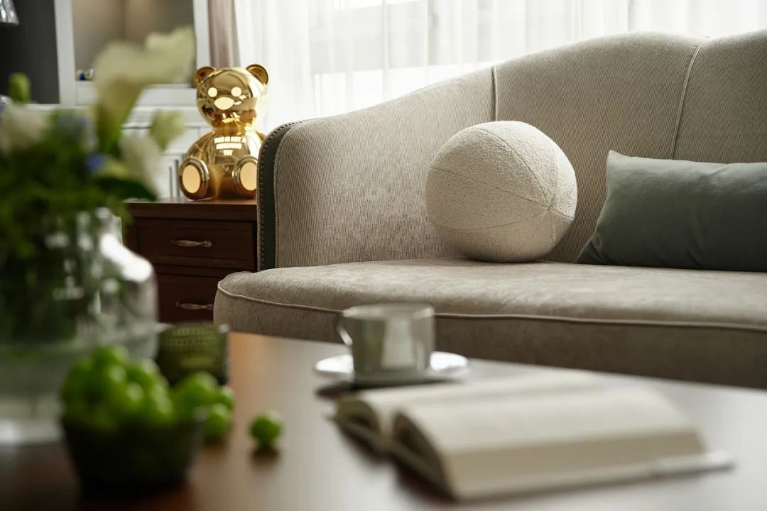 宁波 139㎡浅饮美式生活住宅丨中国宁波-14