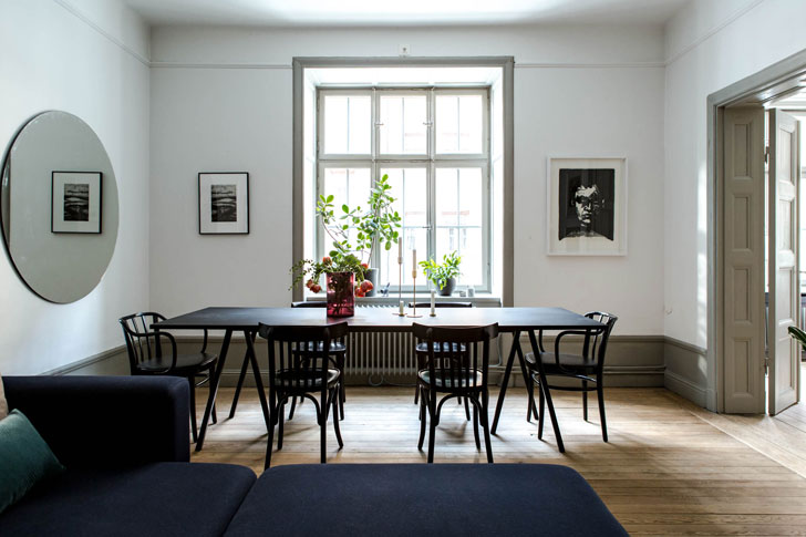 斯德哥尔摩百年建筑里的现代公寓-9
