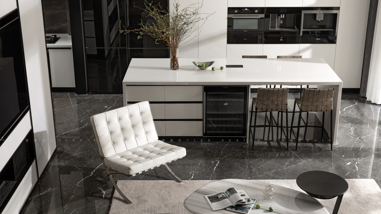 悬浮楼梯下的现代极简别墅设计丨中国杭州丨赵艺哲设计团队-27