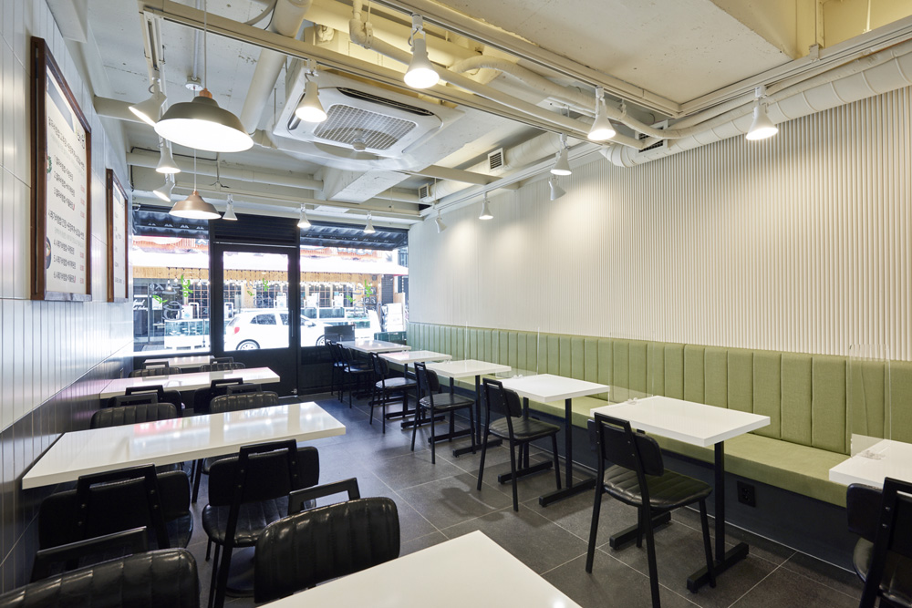 首尔江南区的极简餐厅设计-7