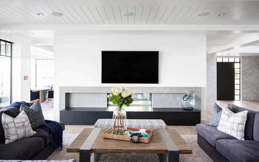 Stunning Modern Newport Beach House created by Sinclair Architects  Associates 令人叹为观止的现代新港海滩住宅由辛克莱建筑师事务所创建-34