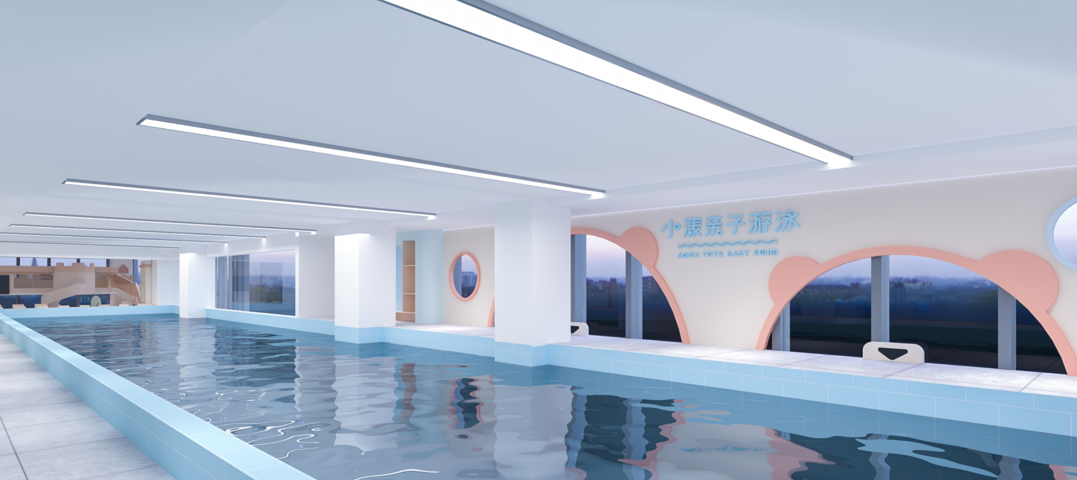 东莞南城小漾亲子游泳馆丨中国东莞丨意匠工作室-13