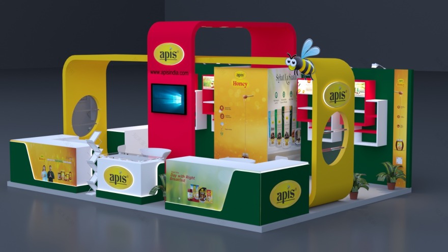 3D Exhibitiob Stall-1