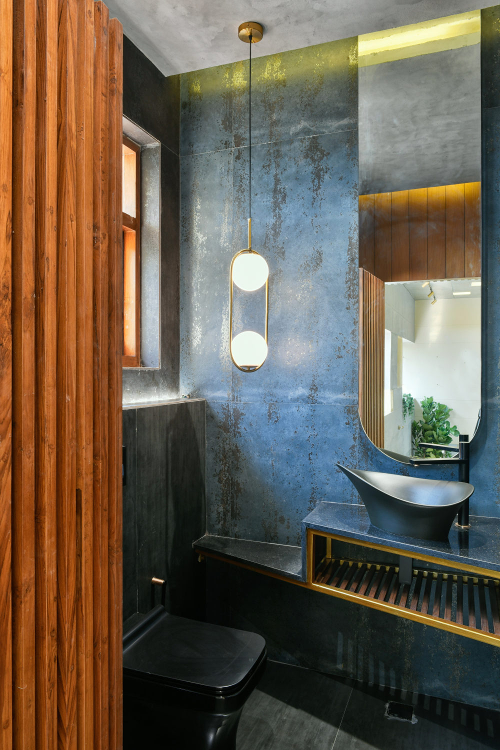 砖面具的房子 · 印度 Hyderabad 的退休住宅设计丨Baba Sashank,Vindhya Guduru-58