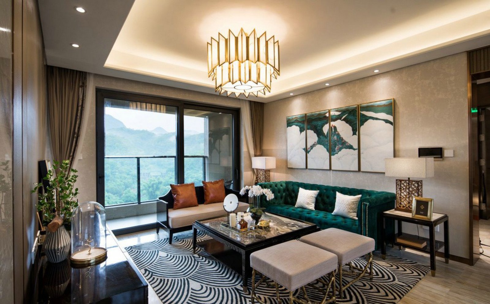 珠海凤凰溪谷法式混搭样板间-5