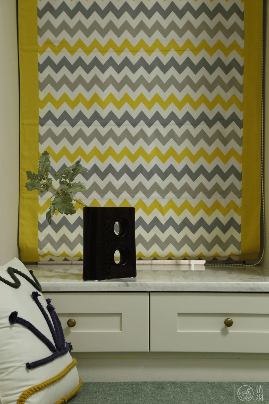 成都高新区 109㎡轻复古之家 | 生活因黄而跳跃，空间因设计而美好-71