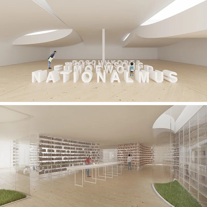 韩国松岛世界文字国家博物馆设计丨Hou de Sousa,Archotus的Craig Cook-7