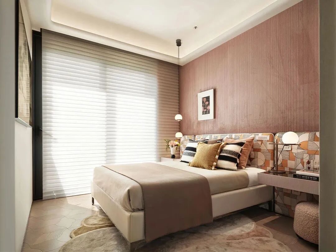 上海334㎡轻奢复古风样板间丨中国上海丨紫香舸设计-45